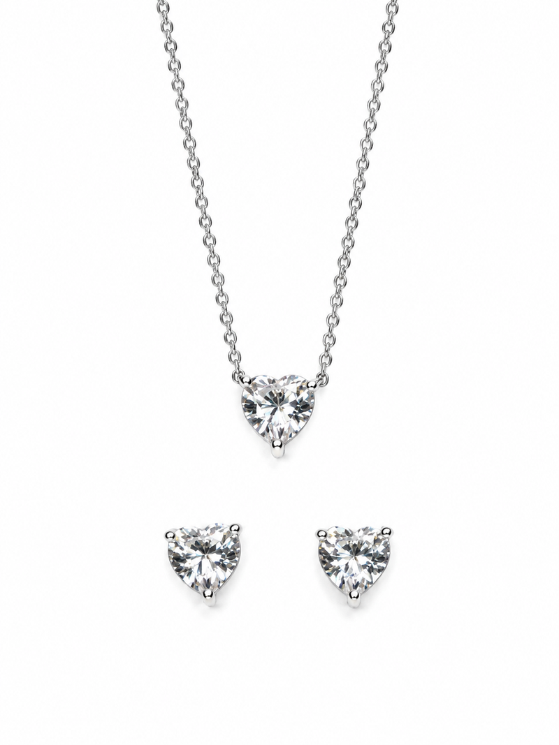 Conjunto Coração de Cristal